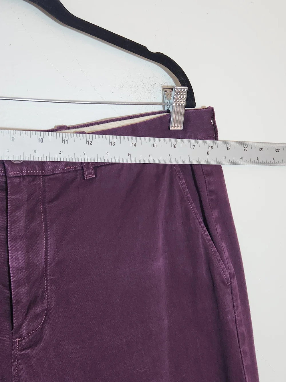 J. Crew Mens Plum Stretch Chino Pants Size 36x32